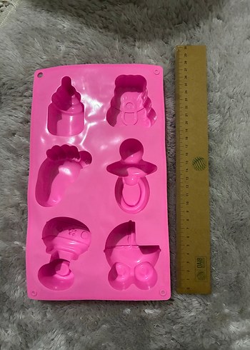 Pembe Bebek Temalı Silikon Kek Kalıbı - Görsel 4