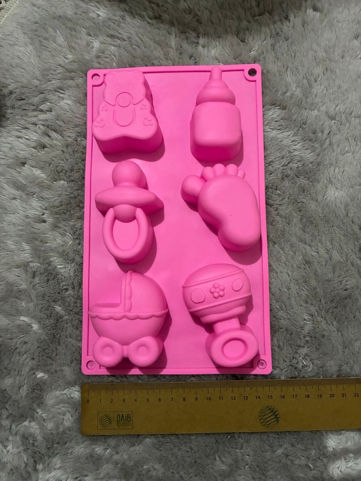 Pembe Bebek Temalı Silikon Kek Kalıbı - Görsel 3