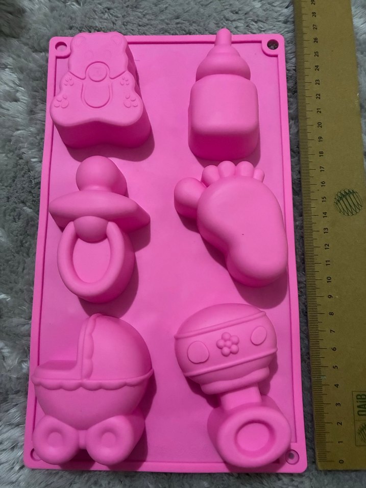 Pembe Bebek Temalı Silikon Kek Kalıbı - Görsel 2
