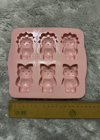 Aslan ve kedi temalı silikon Kalıp - Görsel 7