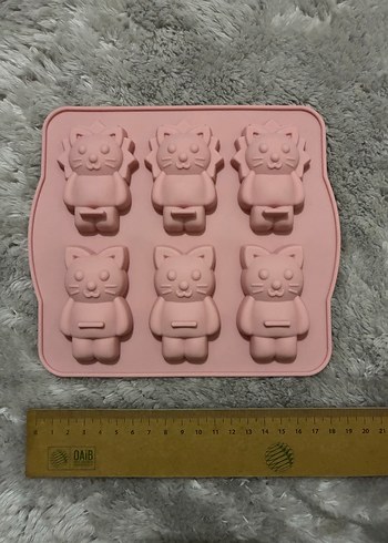 Aslan ve kedi temalı silikon Kalıp - Görsel 4