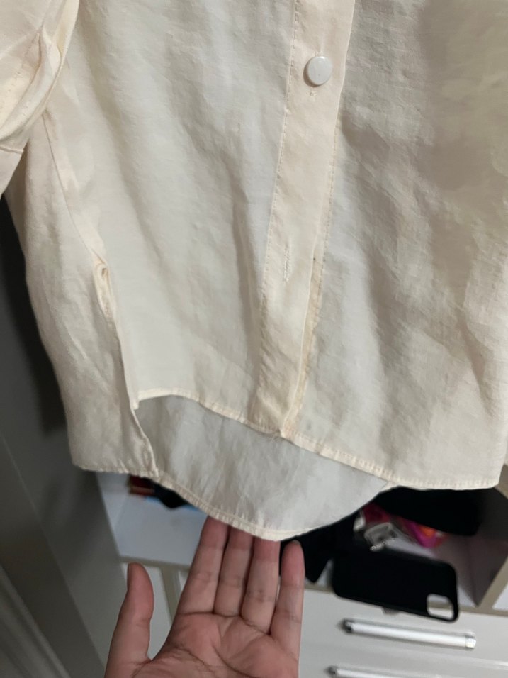 Krem Gömlek - Görsel 4