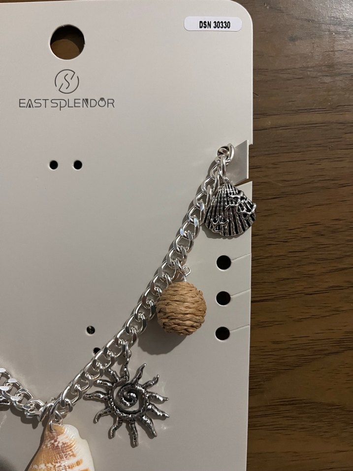 Bohem Deniz Temalı Kısa Zincir Kolye - Görsel 2