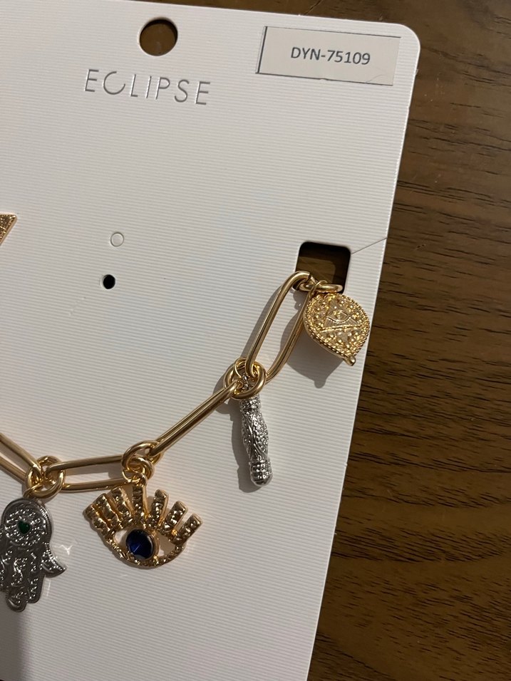 Karışık renkli kolye - Görsel 2