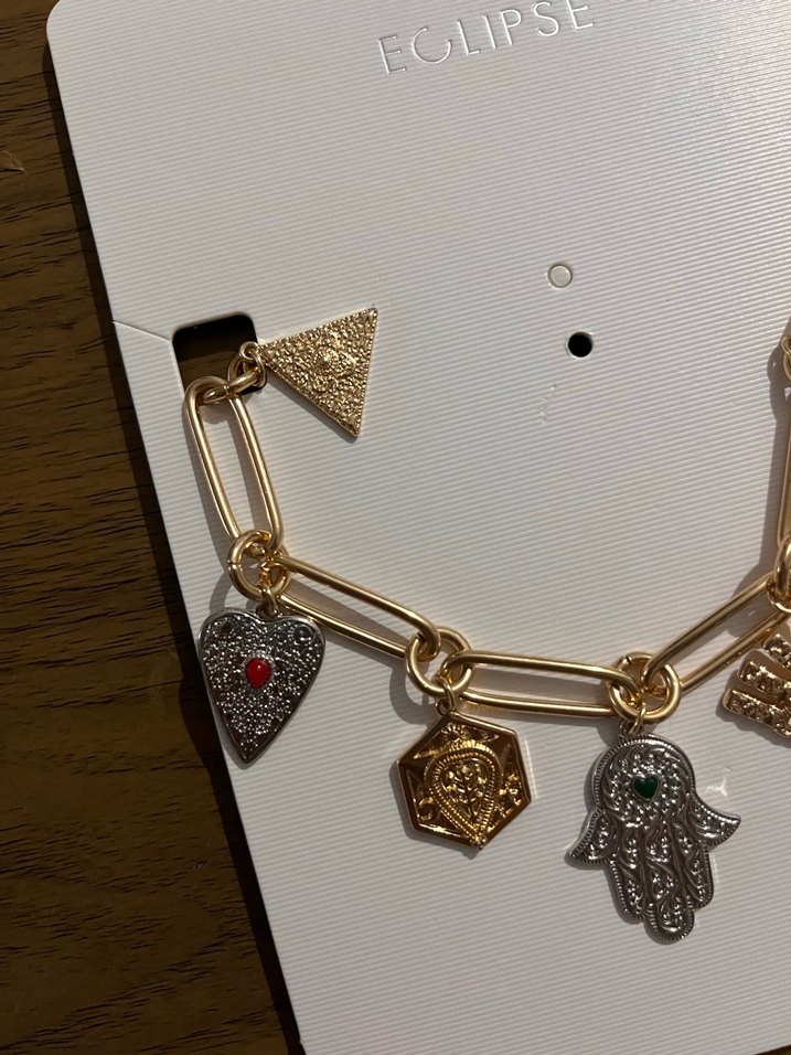 Karışık renkli kolye - Görsel 3