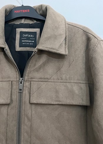 Erkek Kahverengi Süet Ceket - Görsel 3