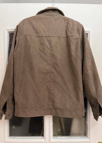 Erkek Kahverengi Süet Ceket - Görsel 2