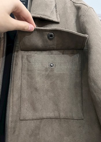 Erkek Kahverengi Süet Ceket - Görsel 4