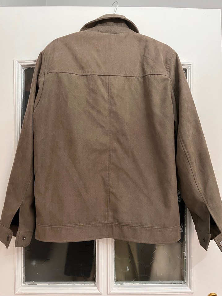 Erkek Kahverengi Süet Ceket - Görsel 2