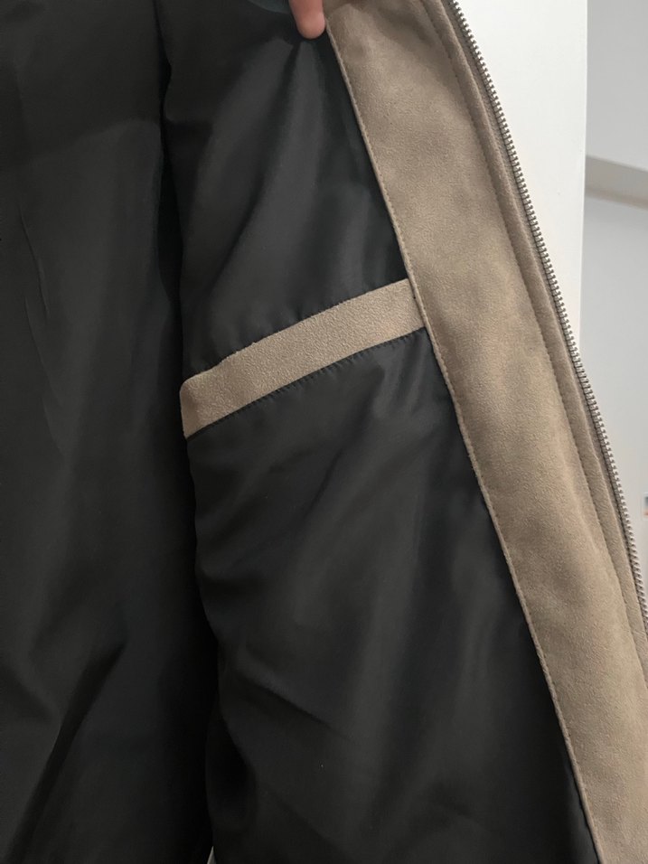 Erkek Kahverengi Süet Ceket - Görsel 5