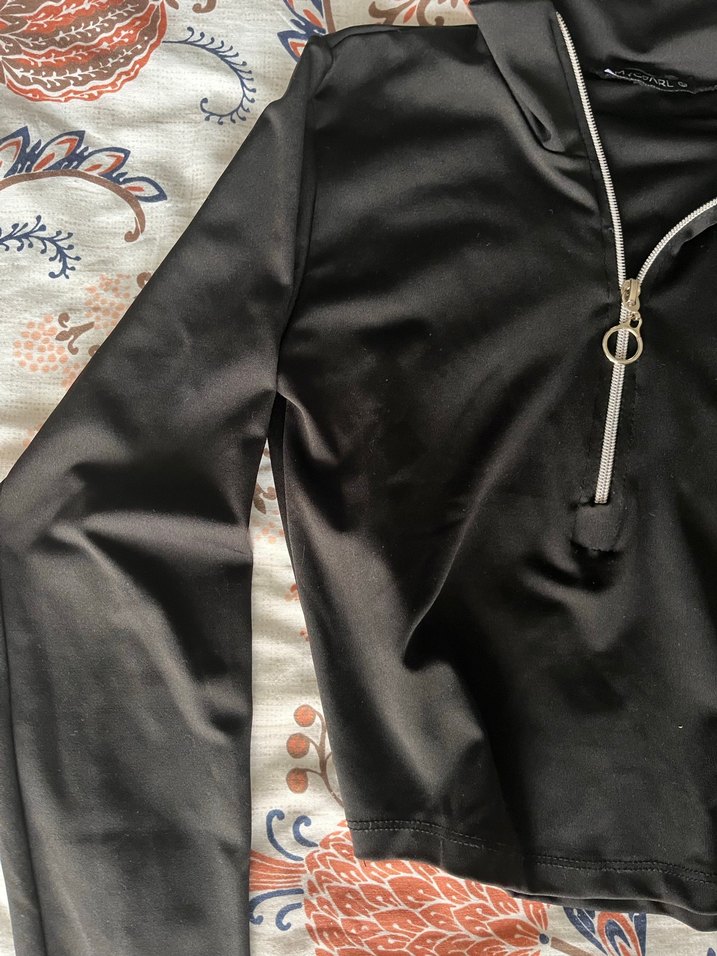 Fermuarlı crop - Görsel 3