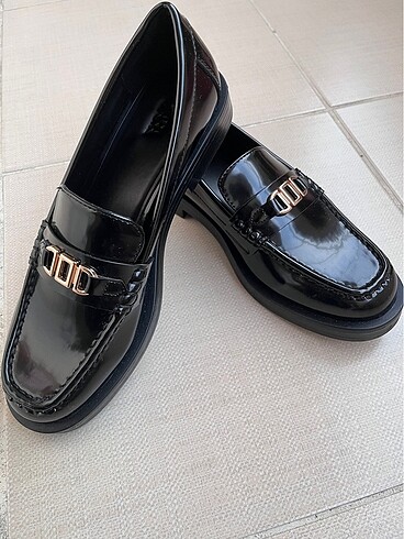 Zara rugan makosen loafer ayakkabı