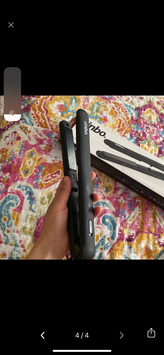 Sinbo Siyah Saç Düzleştirici - Görsel 2