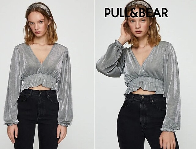 Parlak bluz