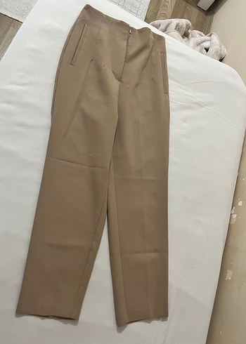 Zara Kahverengi havuç pantolon
