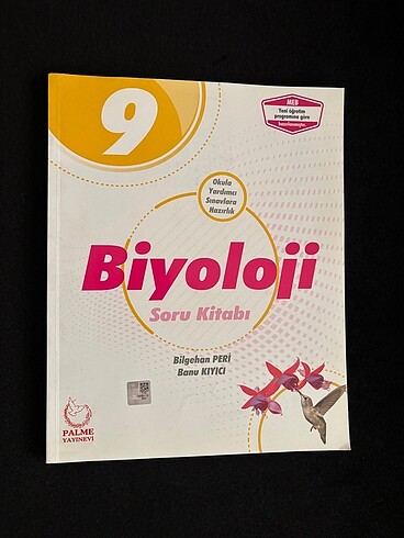 Palme 9. Sınıf Biyoloji Soru Kitabı + Hediyeler