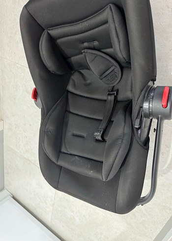 Siyah Bebek Arabası ve Taşıma Koltuğu - Görsel 7