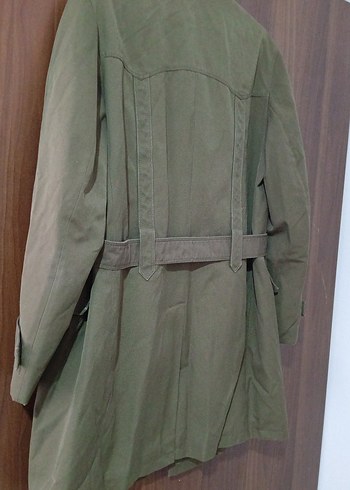 Kemerli Kadın Midi Trençkot - Görsel 5