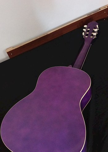 Parlak Mor Klasik Gitar - Görsel 4