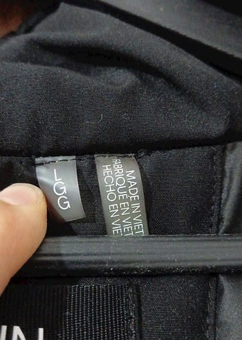 Siyah Calvin Klein Kemerli Erkek Mont - Görsel 7