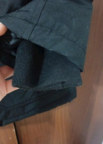 Siyah Calvin Klein Kemerli Erkek Mont - Görsel 8