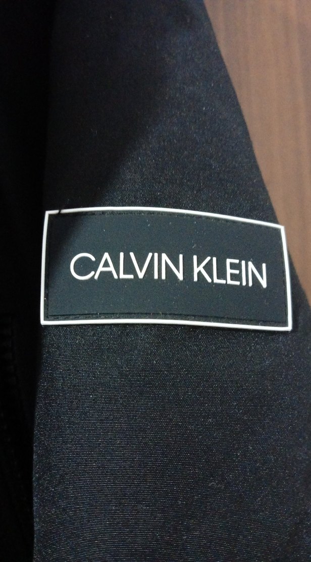 Siyah Calvin Klein Kemerli Erkek Mont - Görsel 4