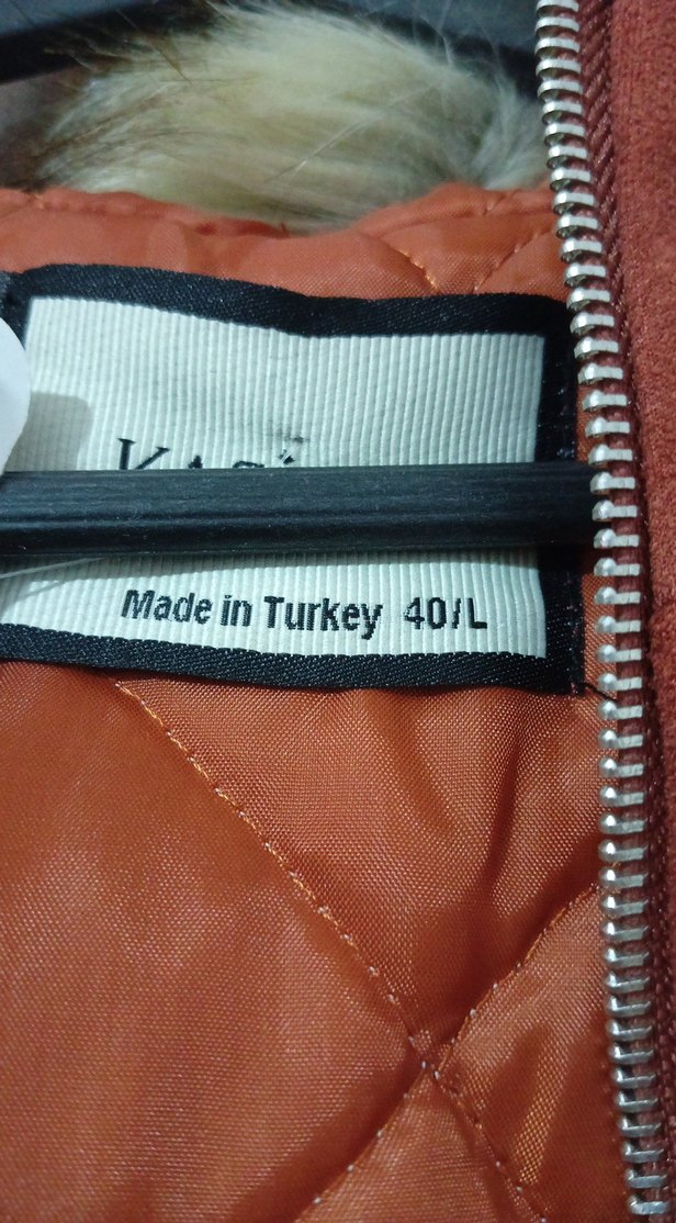 Kürk Detaylı Süet Kadın Ceket - Görsel 4