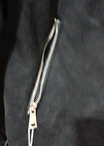 Siyah Süet Kürklü Kadın Ceket - Görsel 4