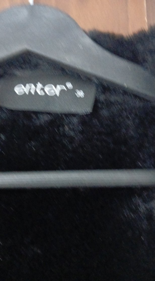 Siyah Süet Kürklü Kadın Ceket - Görsel 3