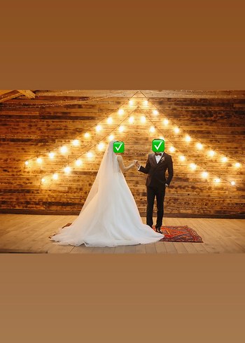 Beyaz Midi A Kesim Gelinlik El İşçiliği - Görsel 6