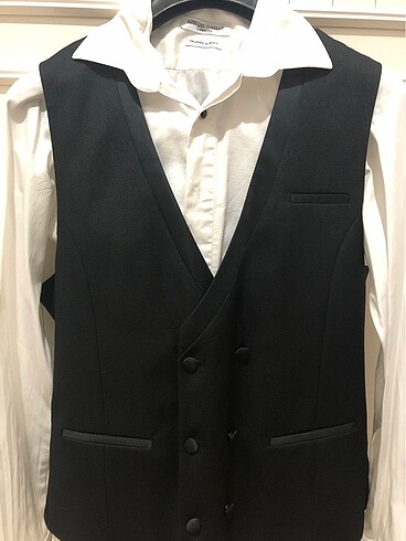 Süvari siyah smokin takım - Görsel 5