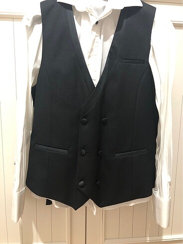 Süvari siyah smokin takım - Görsel 6