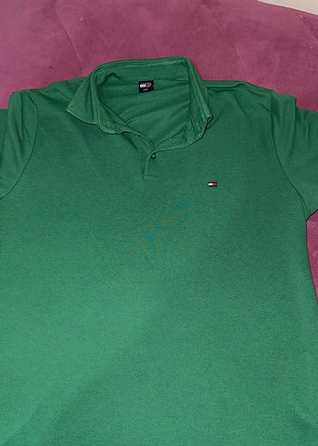 Erkek Yeşil Polo Yaka Kısa Kollu Tişört - Görsel 3