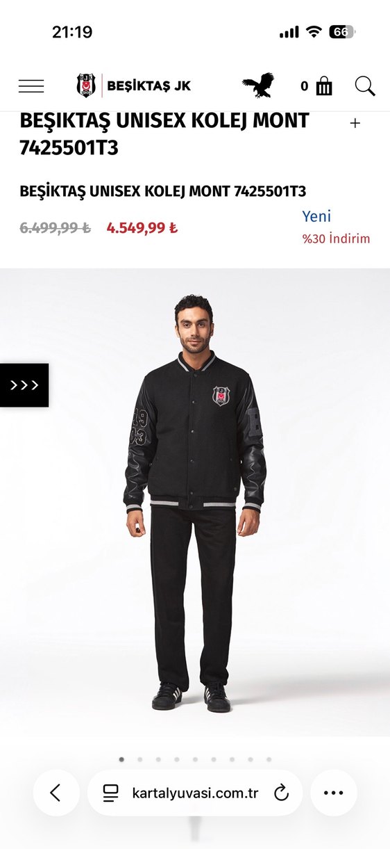 Orijinal Kartal Yuvası Erkek Kolej Ceket - Görsel 3