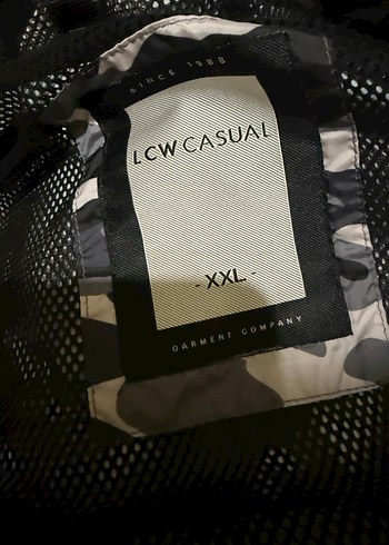 Erkek Gri Kamuflaj Fermuarlı Yağmurluk - Görsel 5