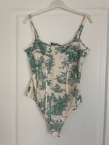 Cider Toile De Jouy Bodysuit