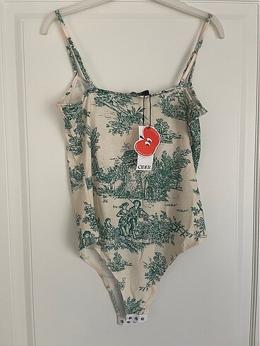 Diğer Cider Toile De Jouy Bodysuit