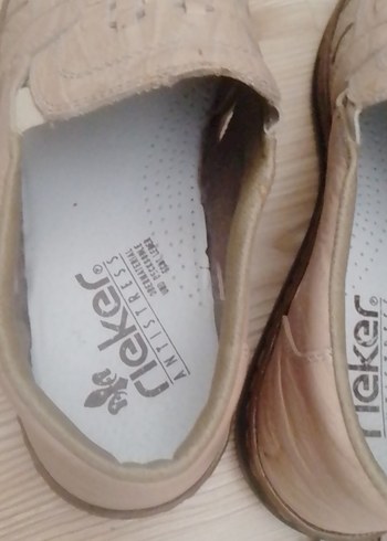 Bej Deri Erkek Sandalet - Görsel 8