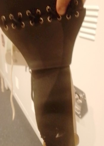 Sarı Parlak Hemşire Korsesi Midi Boy - Görsel 8