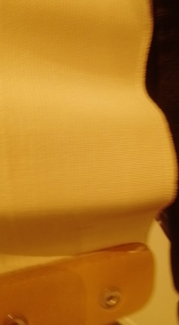 Sarı Parlak Hemşire Korsesi Midi Boy - Görsel 3