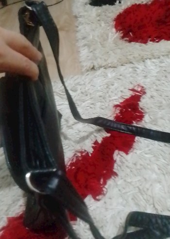 Siyah Deri Kadın Şort - Mango - Görsel 6