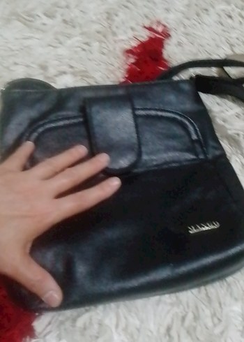 Siyah Deri Kadın Şort - Mango - Görsel 5