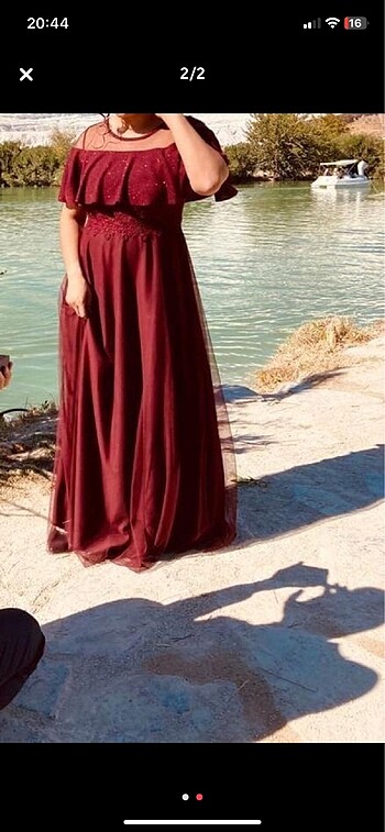 Bordo abiye