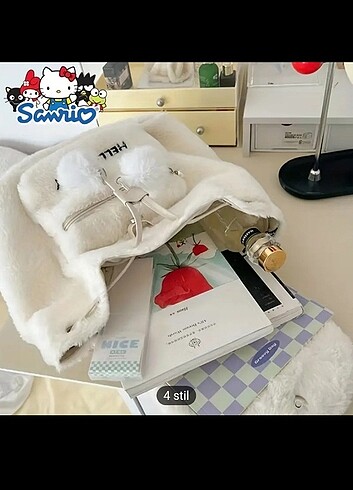 Beden beyaz Renk Hello kitty sırt çantası