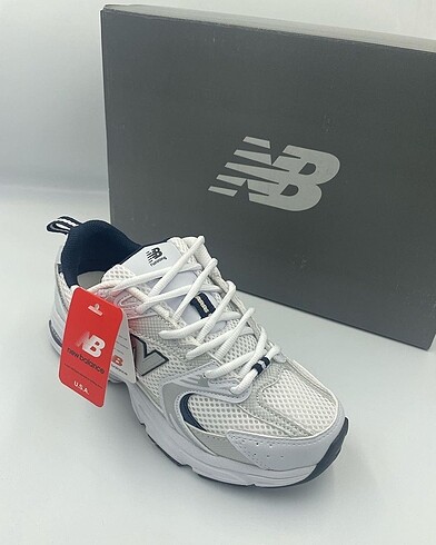New Balance 530 Beyaz - Lacivert No 36