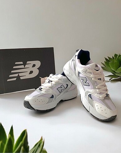 New Balance 530 Beyaz - Lacivert No 38