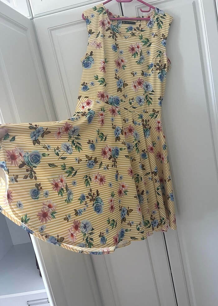 Kloş elbise - Görsel 3