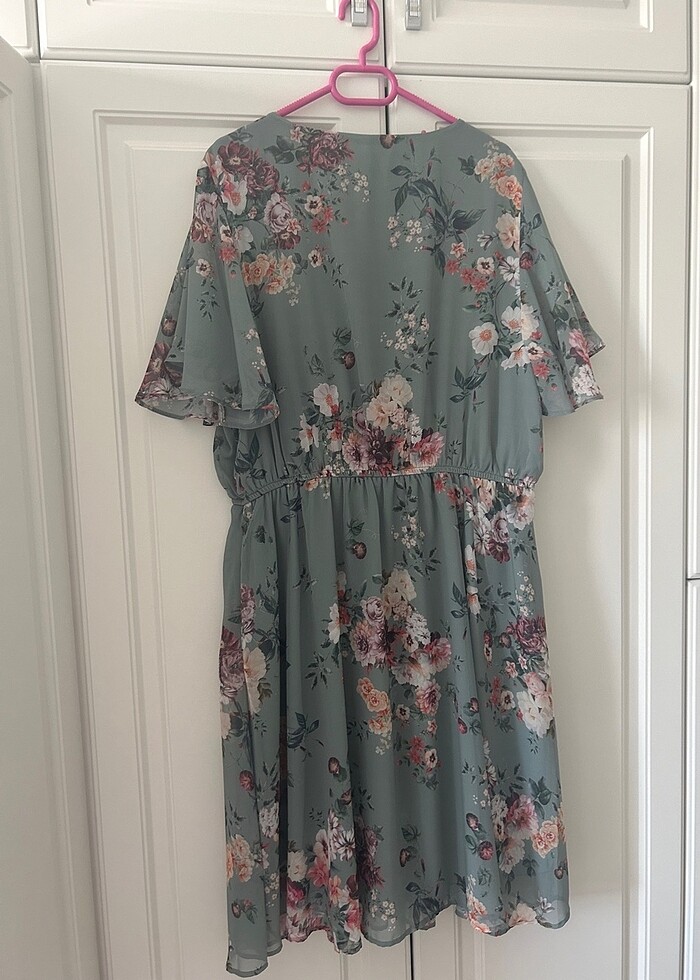 Şifon elbise - Görsel 5