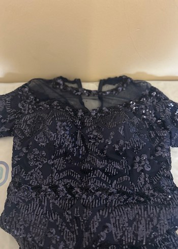 Kadın Uzun Payetli Abiye Elbise - Görsel 4