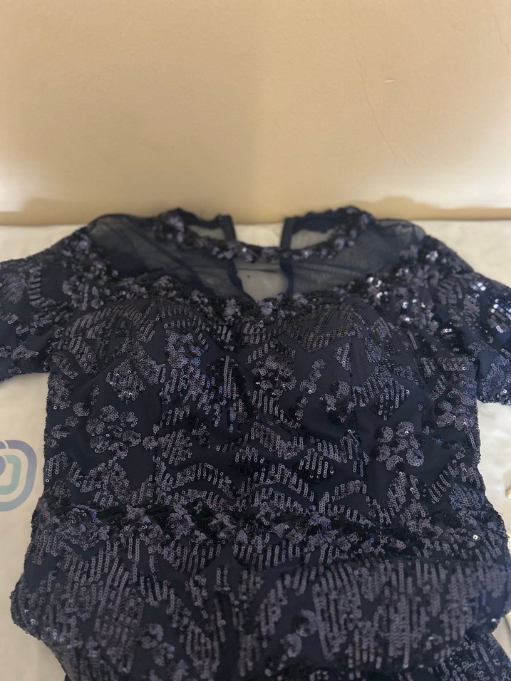 Kadın Uzun Payetli Abiye Elbise - Görsel 4